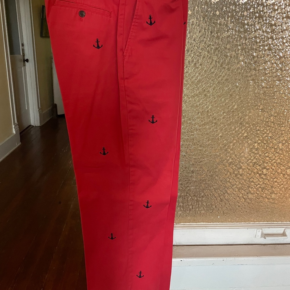 Brooks Brothers red anchor pants